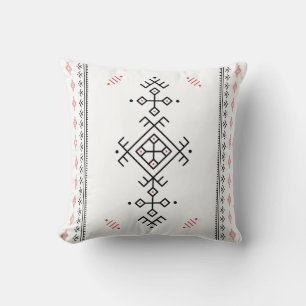 Coussin Motif Amazigh Art Berbère Tifinagh