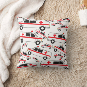 Coussin Motif ambulancier