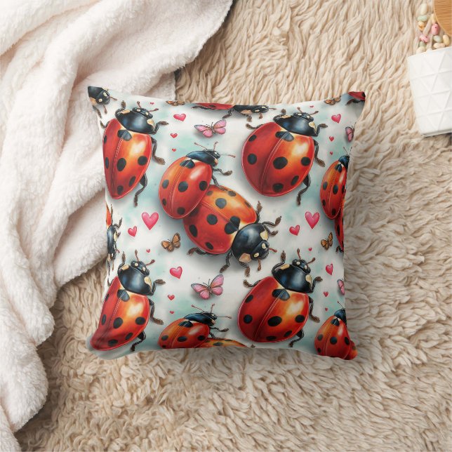 Coussin Motif Amour de Ladybug pour la Saint-Valentin (Couverture)