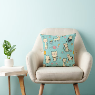 Coussin Motif animal cool - Cute Cats 1