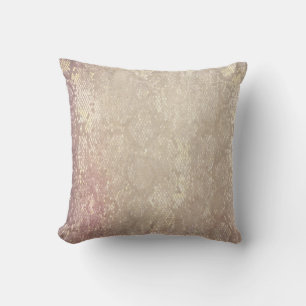 Coussin Motif animal de la peau de serpent de Grun