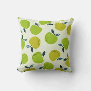 Coussin Motif Apple sans soudure. Illustration du thème de