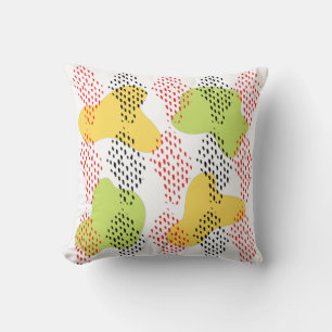 Coussin Motif aquarelle abstrait moderne