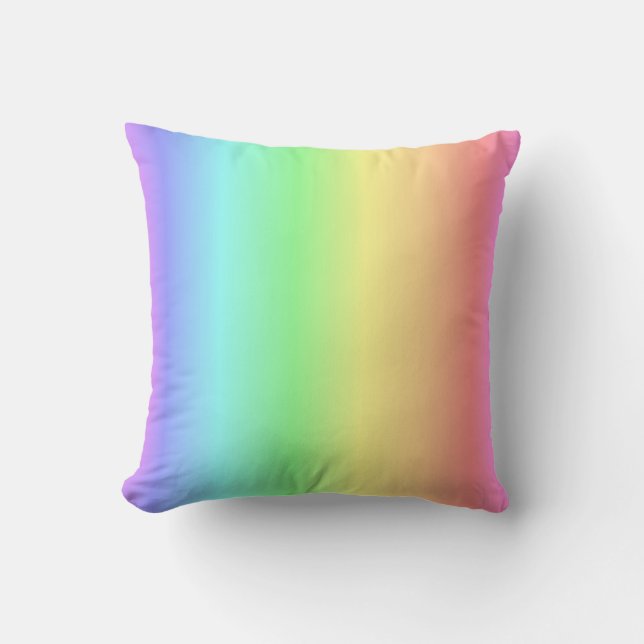 Coussin Motif arc-en-ciel 1 (Recto)