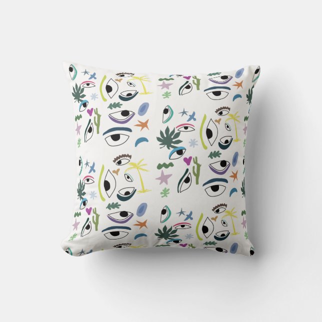 Coussin Motif artistique Abstrait (Recto)
