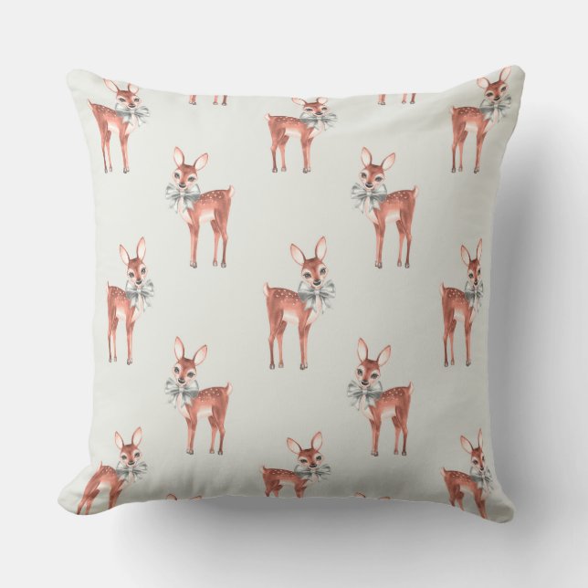 Coussin Motif avec Baby Deer 1 (Recto)