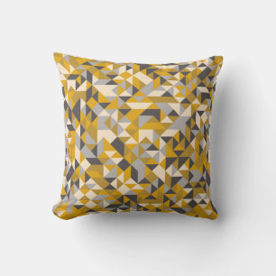 Coussin Motif avec diamants de couleur aléatoire Génératio