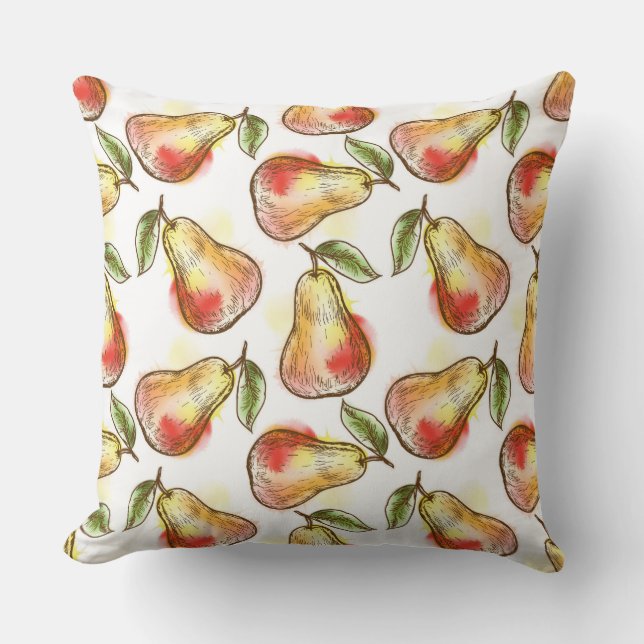 Coussin Motif avec la poire (Recto)