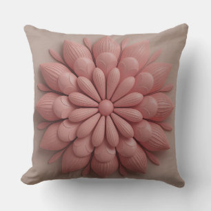 Coussin Motif Batik 3D Gunungan Petal Echo