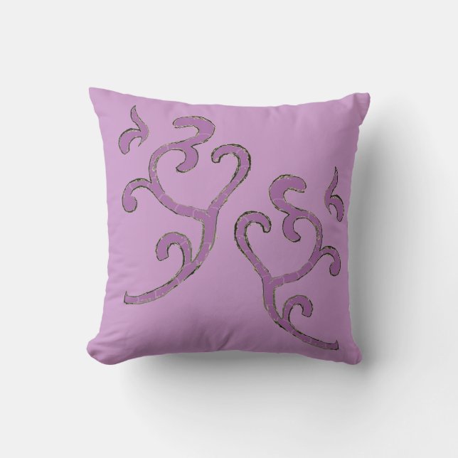 Coussin Motif biologique par Alexandra Cook (Recto)
