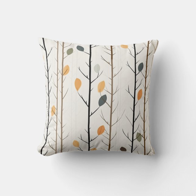 Coussin Motif Birch (Recto)