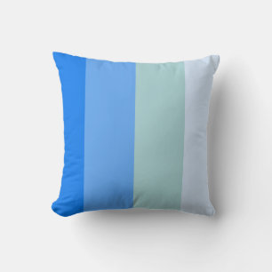 Coussin Motif Bleu