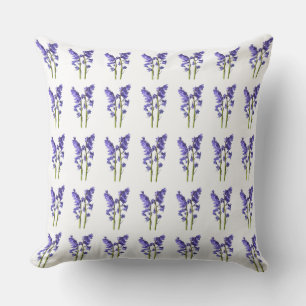 Coussin Motif Bluebell Fabric.