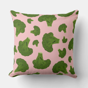 Coussin Motif Broccoli