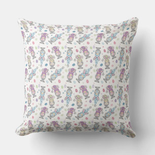 Coussin Motif Bunny Gnome de Pâques