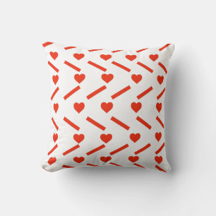 Coussin Motif cardiaque