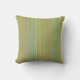 Coussin Motif Carré multicolore