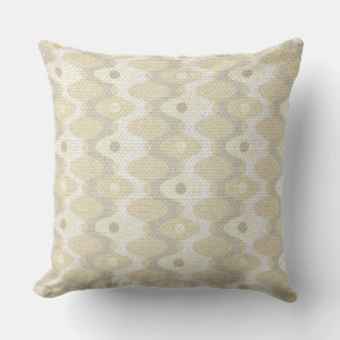 Coussin Motif chic pastel du milieu du siècle