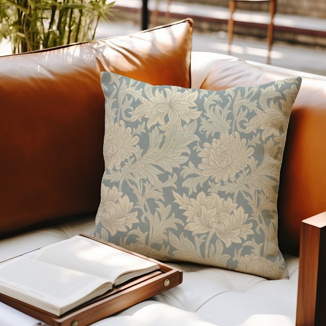 Coussin Motif Chrysanthème de William Morris (Créateur téléchargé)