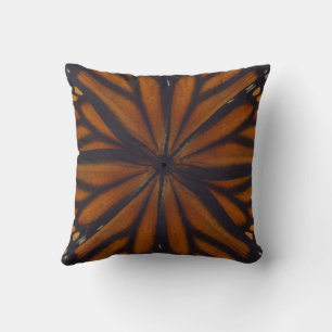 Coussin Motif circulaire de près des ailes de papillon mon