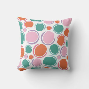 Coussin Motif circulaire dynamique