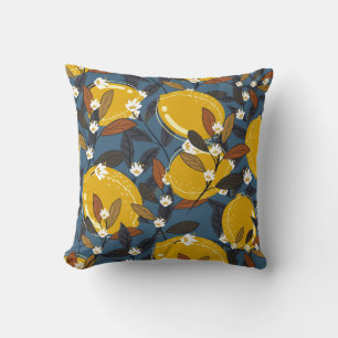 Coussin Motif citron