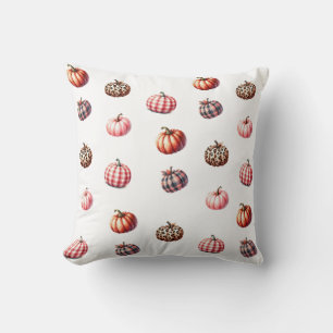 Coussin motif citrouille Halloween/Automne