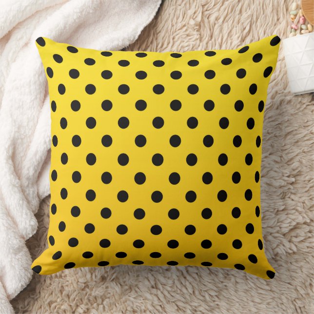 Coussin Motif classique à pois (Couverture)