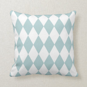 Coussin Motif classique de diamant de harlequin