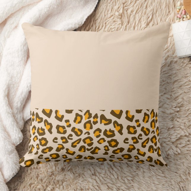 Coussin Motif classique d'impression de léopard sauvage (Couverture)