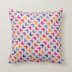Coussin Motif coloré aztèque de Chevron