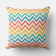 Motif coloré Chevron Zigzag