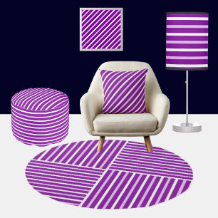 Coussin Motif couleur mignonne rayures