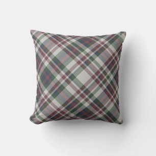 Coussin Motif couleur tartan vintage sans couture. Plaid