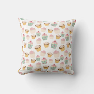 Coussin Motif Cupcake