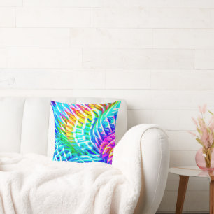 Coussin Motif d'abstractions colorées