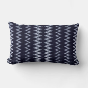 Coussin Motif d'accentuation bleu vague