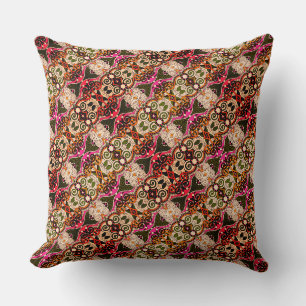 Coussin Motif damassé élégant