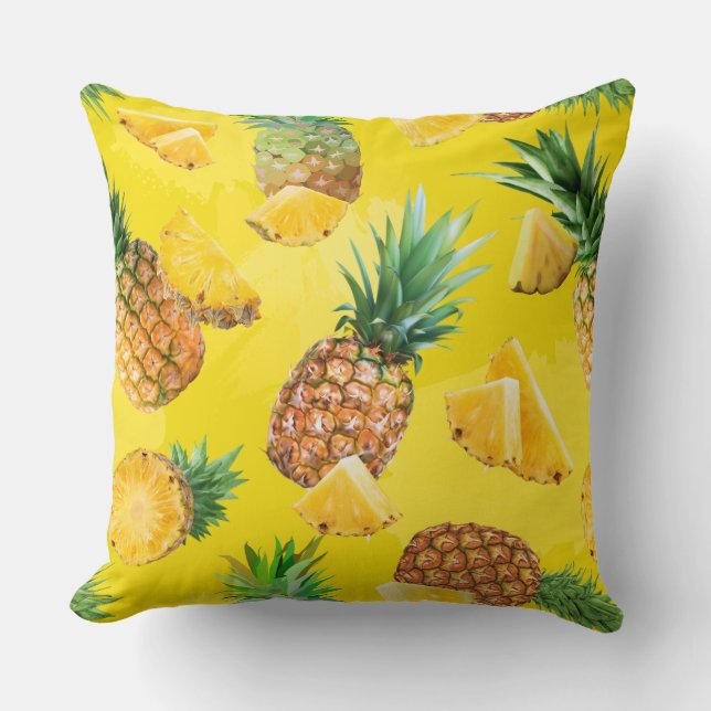 Coussin Motif d'ananas 7 (Recto)