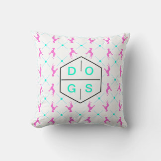 Coussin motif danois géant