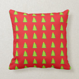 Coussin Motif d'arbre de Noël