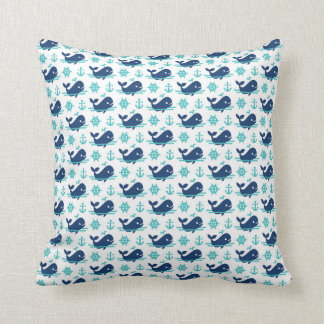 Coussin Motif de baleine
