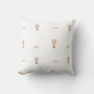Coussin Motif de ballon à air chaud minimal