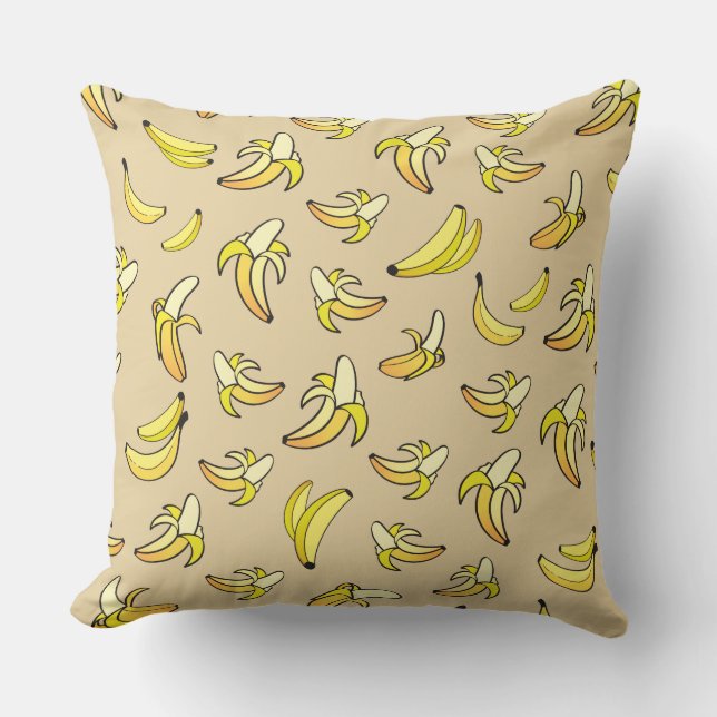 Coussin Motif de banane (Recto)