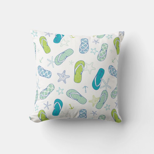 Coussin Motif de bascule électronique (Recto)