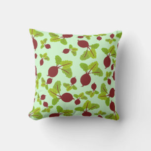 Coussin Motif de betteraves