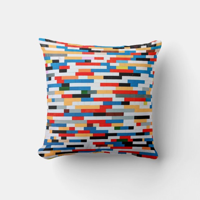 Coussin Motif de bloc lumineux (Recto)
