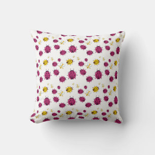 Coussin Motif de bogues mignons