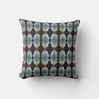 Coussin Motif de cactus à fleur