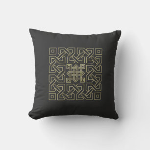 Coussin motif de calligraphie arabe
